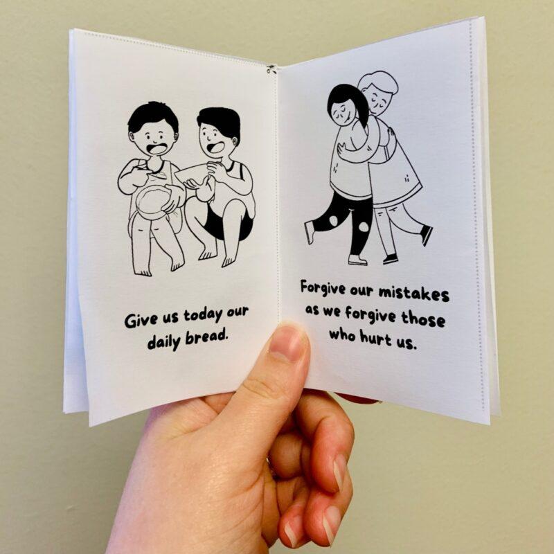 Lord's Prayer Mini Colouring Book