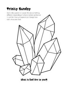 Trinity Sunday Colouring Pages